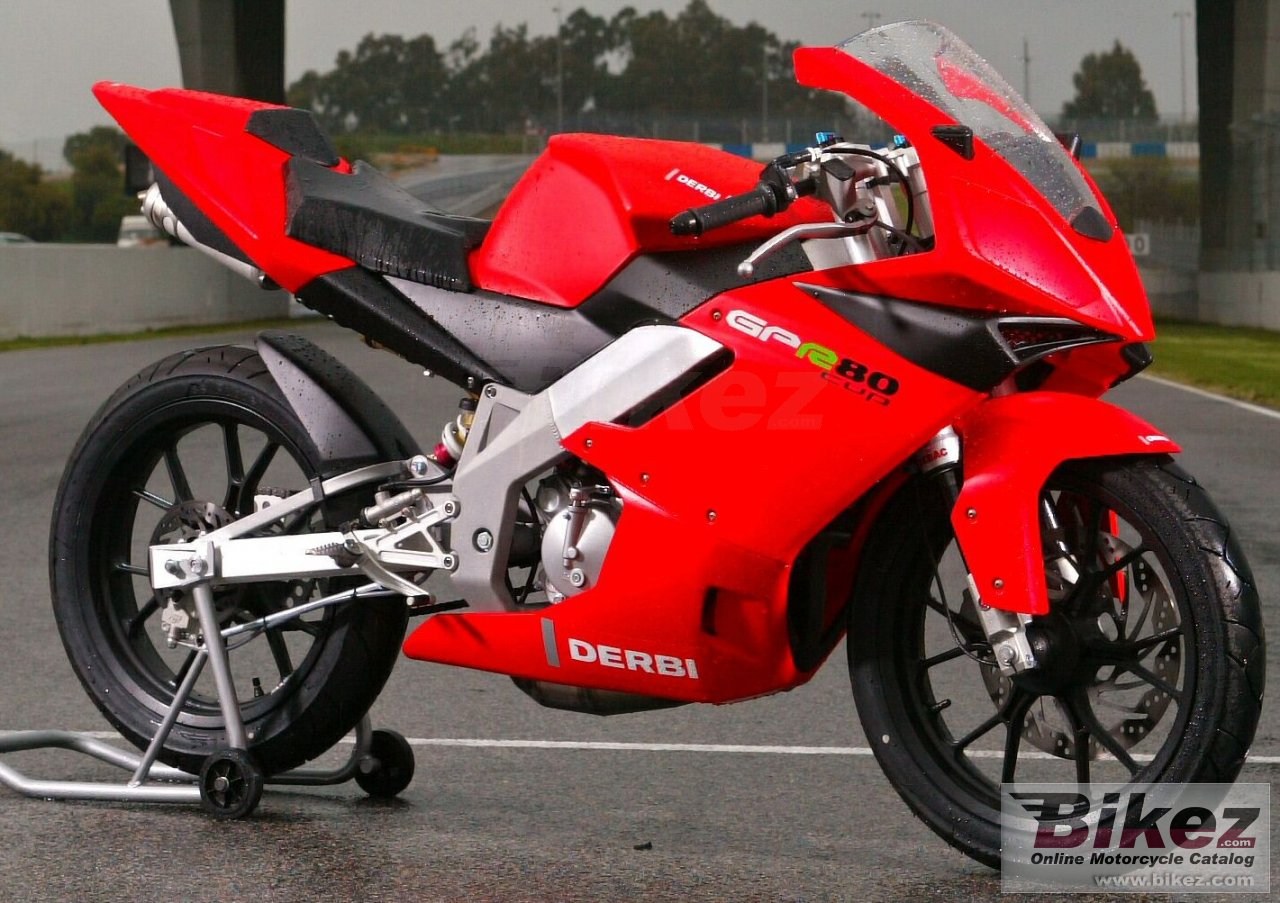 Big Derbi gpr 80 cup picture and wallpaper from Bikez.com